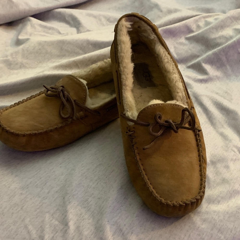 UGG Women’s Brown Slip-On Loafers